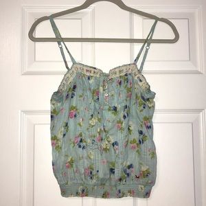 Floral tank top